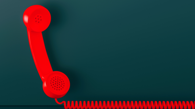 Rotes Telefon (über rcphotostock)