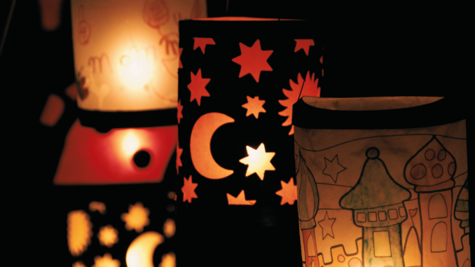 Martinsumzug (über Thomas Shanahan)