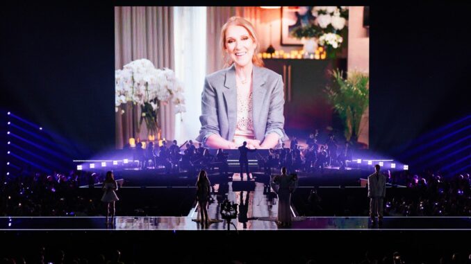 Céline Dion (über Corinne Cumming/EBU)