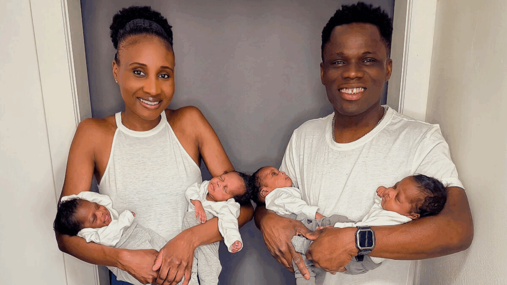 Vierlinge im Frühling – Ein seltenes Wunder der Medizin Vierlinge im Frühling – Ein seltenes Wunder der Medizin