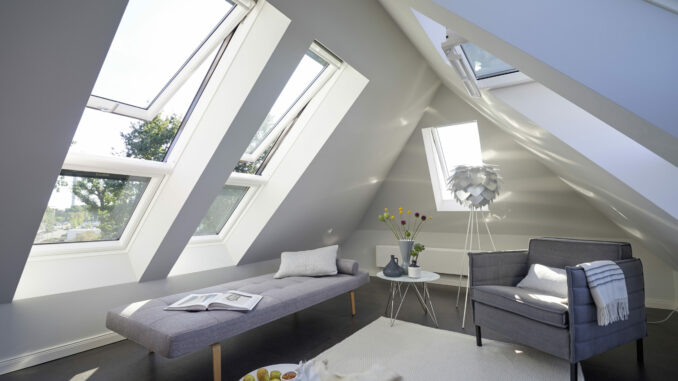 Dachgeschosswohnung (über Velux)