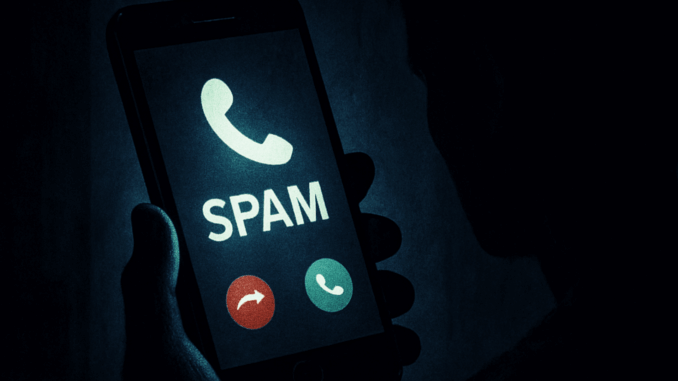 SPAM-Anruf (über cozmo news)