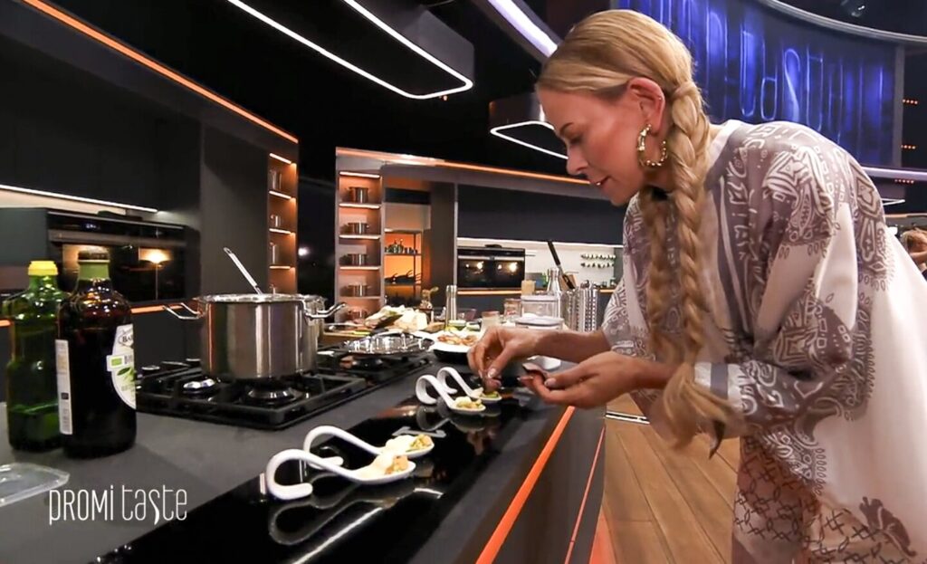 Neue SAT.1-Kochshow: Jan Hofer und Jenny Elvers kochen bei „Promi Taste“ für Tim Raue & Co.