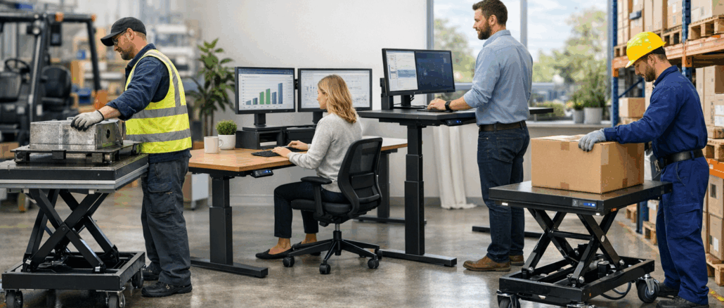 Elektrischer Hubtisch: Ergonomisch arbeiten und produktiver werden
