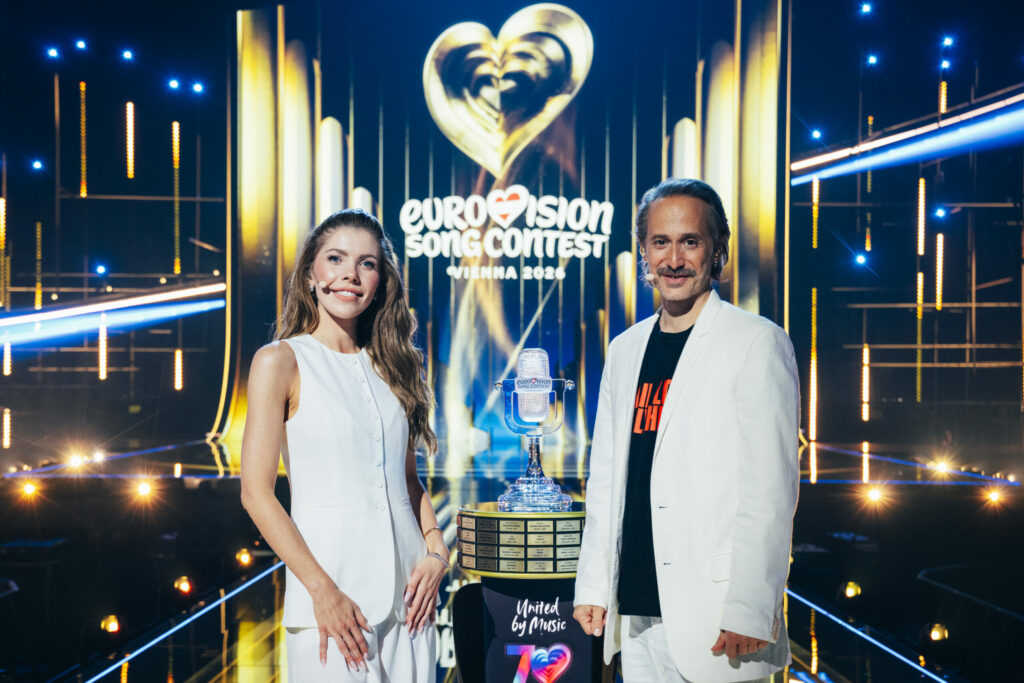 ESC 2026: Kristallerbin trifft steirischen Schauspieler – das ist das Moderationsduo für Wien ESC 2026: Kristallerbin trifft steirischen Schauspieler – das ist das Moderationsduo für Wien
